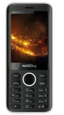 картинка Мобильный телефон Nobby 321 черно-серебристый от интернет-магазина itsklad.kz