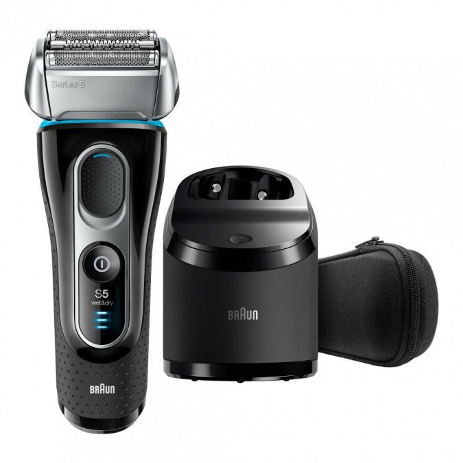 картинка Бритва мужская сеточная Braun 5195cc от интернет-магазина itsklad.kz