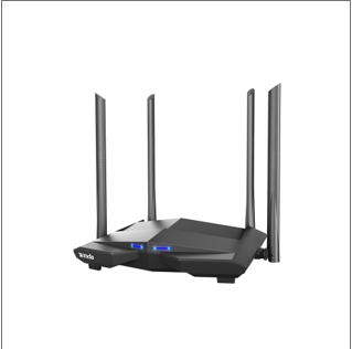 картинка Wi-Fi Маршрутизатор Tenda AC10 AC1200 Dual-Band Wi-Fi 5 Gigabit Черный от интернет-магазина itsklad.kz