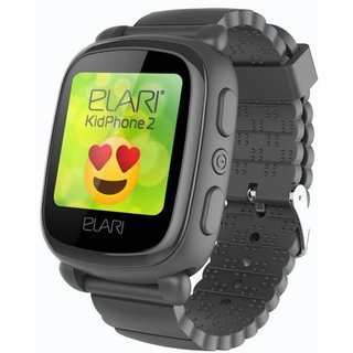 картинка Смарт часы Elari KIDPHONE 2 черный от интернет-магазина itsklad.kz