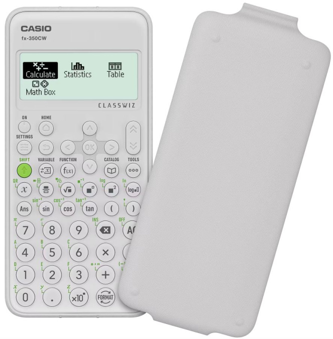 картинка Калькулятор научный CASIO FX-350CW-W-ET-V от интернет-магазина itsklad.kz