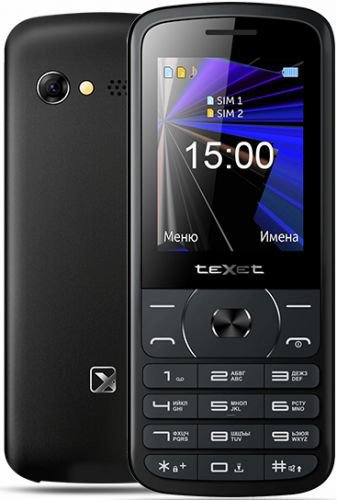 картинка Мобильный телефон Texet TM-D229 черный от интернет-магазина itsklad.kz