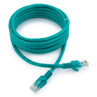 картинка Патч-корд UTP Cablexpert PP12-3M/G кат.5e, 3м, литой, многожильный (зелёный) от интернет-магазина itsklad.kz