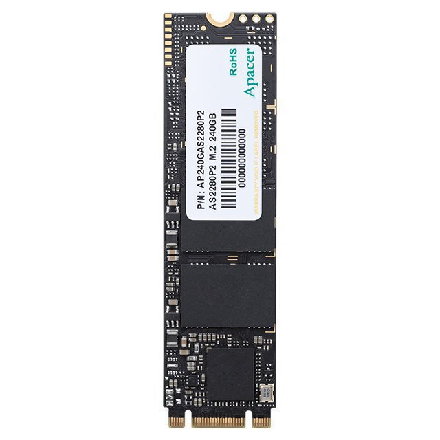 картинка Жесткий диск SSD 480GB Apacer AP480GAS2280P2-1 M.2 PCIe от интернет-магазина itsklad.kz