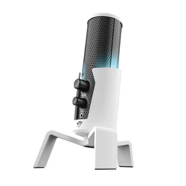 картинка Студийный USB-микрофон Trust GXT 258W Fyru USB 4-in-1 Streaming Microphone PS5 от интернет-магазина itsklad.kz