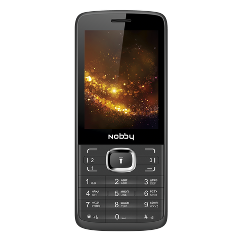 картинка Мобильный телефон Nobby 330T черно-серый от интернет-магазина itsklad.kz