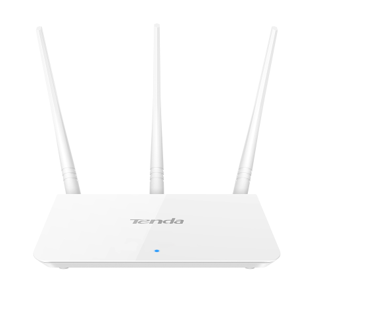 картинка Wi-Fi Маршрутизатор Tenda F3 300Mbps wireless Wi-Fi 4 Белый от интернет-магазина itsklad.kz