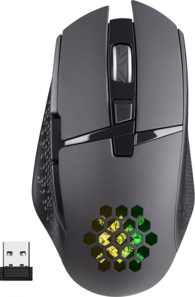 картинка Мышь игровая беспроводная Defender Glory GM-514, LED,7D,400 мАч,3200dpi черный от интернет-магазина itsklad.kz