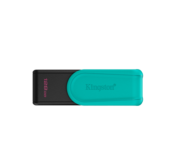 картинка USB Флеш 128GB 3.2 Kingston DTXS/128GB черный/бирюзовый от интернет-магазина itsklad.kz