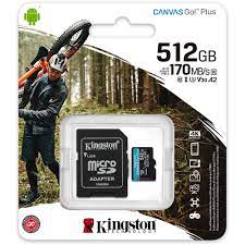 картинка Карта памяти microSD 512GB Kingston SDCG3/512GB от интернет-магазина itsklad.kz