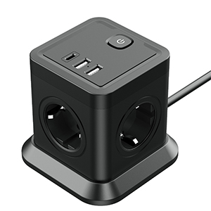 картинка Сетевой фильтр Ritmix RM-242C черный от интернет-магазина itsklad.kz