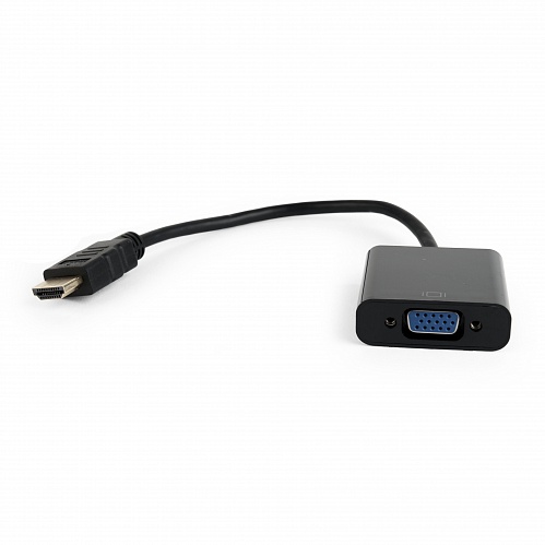 картинка Переходник HDMI-VGA Cablexpert A-HDMI-VGA-04, 19M/15F, провод 15см от интернет-магазина itsklad.kz