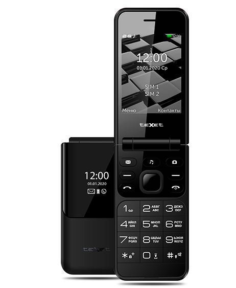картинка Мобильный телефон Texet TM-407 чёрный от интернет-магазина itsklad.kz