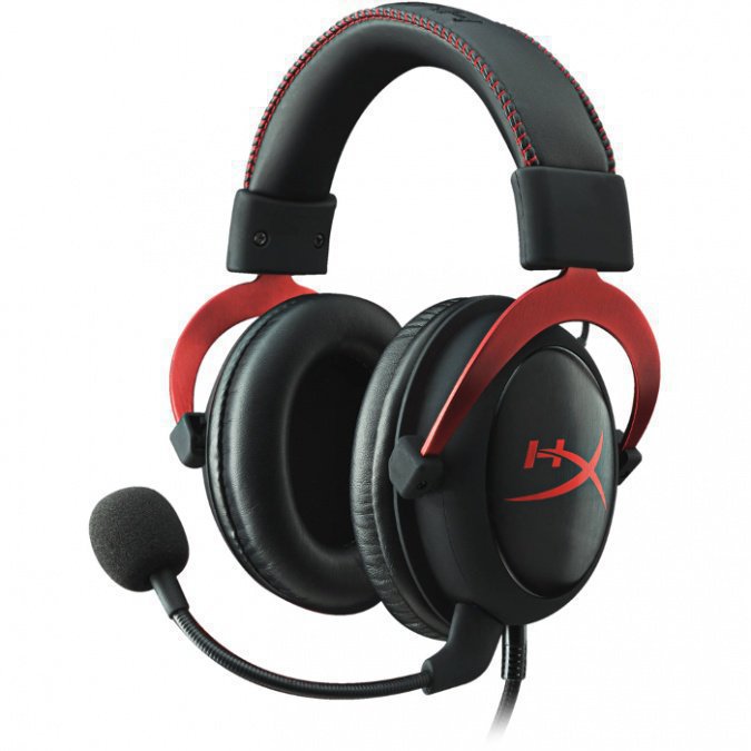 картинка Наушники-гарнитура игровые HyperX KHX-HSCP-RD Cloud II от интернет-магазина itsklad.kz