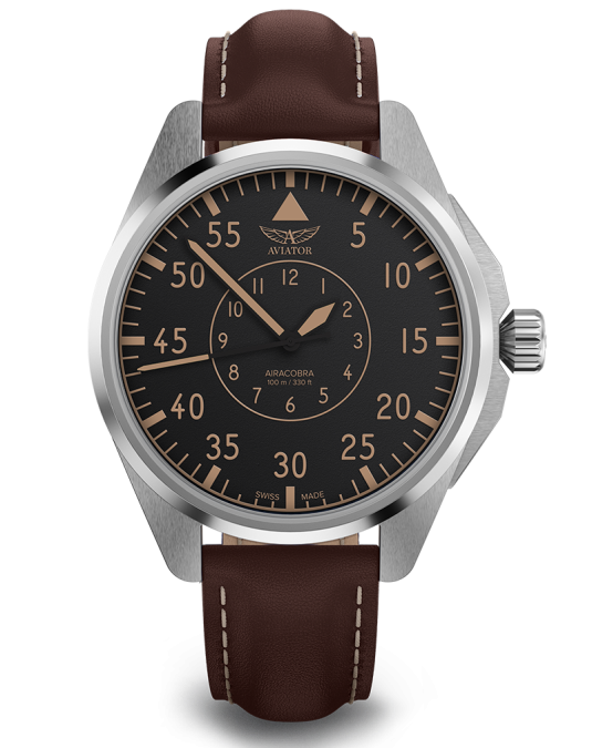 картинка Чаcы механические AVIATOR AIRACOBRA 43 HERITAGE V.3.39.0.341.0 мужские от интернет-магазина itsklad.kz