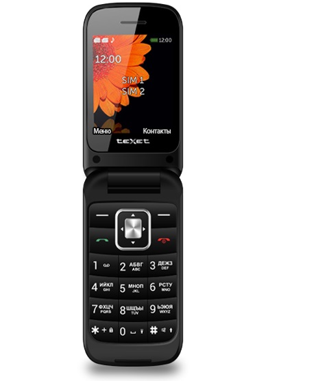 картинка Мобильный телефон Texet TM-422 гранатовый от интернет-магазина itsklad.kz