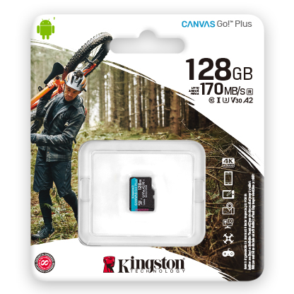 картинка Карта памяти microSD 128GB Kingston SDCG3/128GBSP от интернет-магазина itsklad.kz