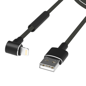 картинка Кабель Ritmix RCC-423 Gaming lightning-USB 2 A Black от интернет-магазина itsklad.kz