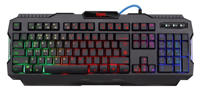 картинка Клавиатура игровая Defender Legion GK-010DL RU, черный от интернет-магазина itsklad.kz