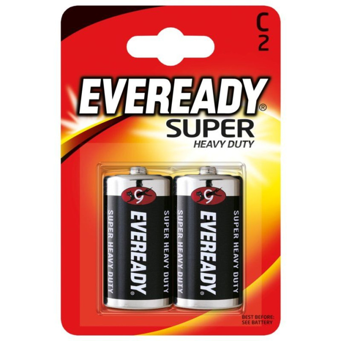 картинка Элемент питания R14-C Eveready SHD 2 штуки в блистере. от интернет-магазина itsklad.kz