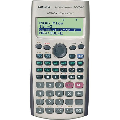 картинка Калькулятор финансовый CASIO FC-100V-2-W-ET от интернет-магазина itsklad.kz