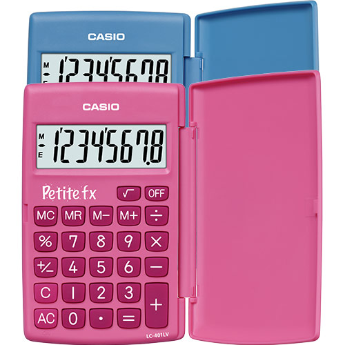 картинка Калькулятор карманный CASIO LC-401LV-BU-W-A-EP от интернет-магазина itsklad.kz