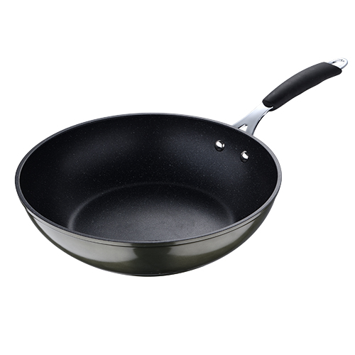 картинка Сковорода Bergner WOK Midnight BG BG-30129-GR 28x8 cm от интернет-магазина itsklad.kz