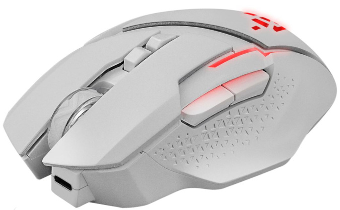 картинка Мышь игровая беспроводная Defender Ibix GM-895 белый от интернет-магазина itsklad.kz