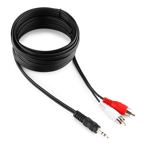 картинка Кабель аудио Cablexpert CCA-458-5M, джек3.5 / 2xRCA, 5.0м от интернет-магазина itsklad.kz