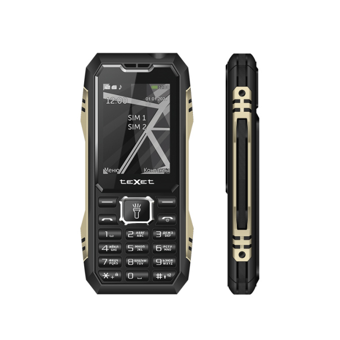 картинка Мобильный телефон Texet TM-D424 черный от интернет-магазина itsklad.kz