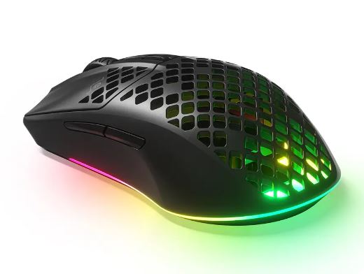 картинка Мышь игровая беспроводная SteelSeries Aerox 3  (2022) Onyx 62612 черный от интернет-магазина itsklad.kz