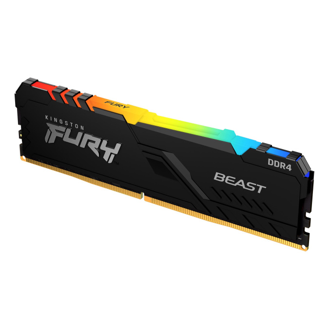 картинка Память оперативная DDR4 Desktop Kingston Fury KF432C16BBA/8, 8GB RGB от интернет-магазина itsklad.kz