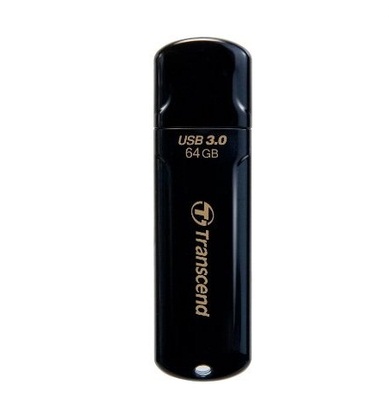 картинка USB Флеш 64GB 3.0 Transcend TS64GJF700 черный от интернет-магазина itsklad.kz