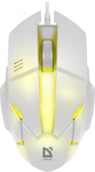 картинка Мышь проводная Defender Host MB-982 7цветов,1000 dpi,белый от интернет-магазина itsklad.kz