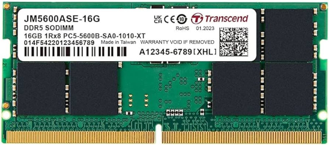картинка Память оперативная DDR5 Notebook Transcend  JM5600ASE-16G от интернет-магазина itsklad.kz
