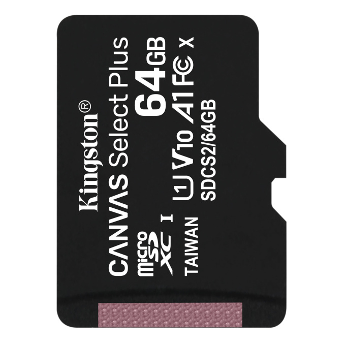 картинка Карта памяти MicroSD 256GB Class 10 UHS-I Kingston SDCS2/256GBSP от интернет-магазина itsklad.kz