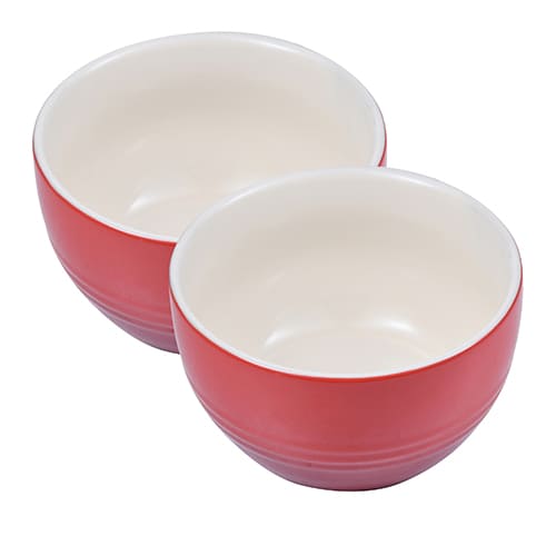 картинка Набор посуды Bergner Classique BG BG-10232-RD (2 чаши) красный от интернет-магазина itsklad.kz