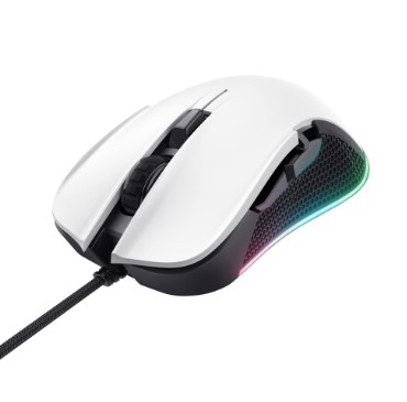 картинка Мышь игровая Trust GXT 922W YBAR 24730 белый от интернет-магазина itsklad.kz