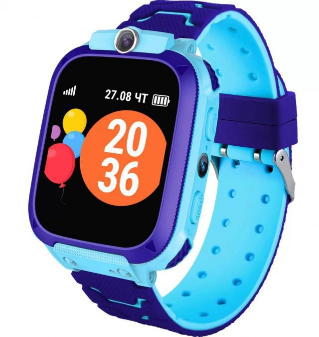 картинка Смарт часы Geozon Alpha синий от интернет-магазина itsklad.kz