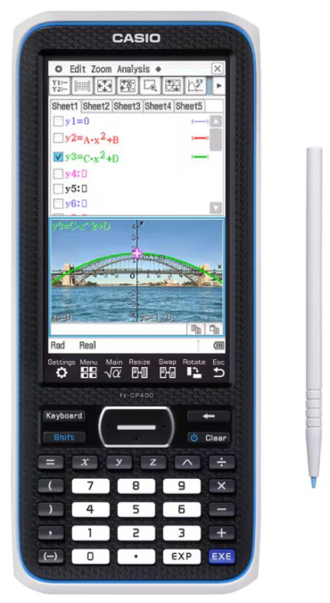 картинка Калькулятор графический CASIO FX-CP400-WA-EH от интернет-магазина itsklad.kz