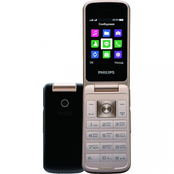 Мобильный телефон Philips E255 черный