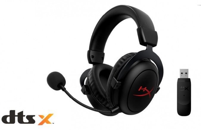 картинка Наушники-гарнитура игровые HyperX 4P5D5AA Cloud Core wireless DTS черный от интернет-магазина itsklad.kz