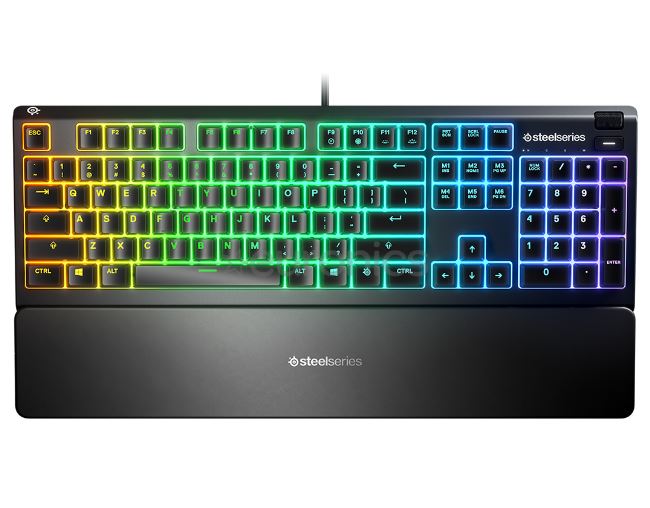картинка Клавиатура игровая Steelseries  Apex 3 RU 64805 черный от интернет-магазина itsklad.kz