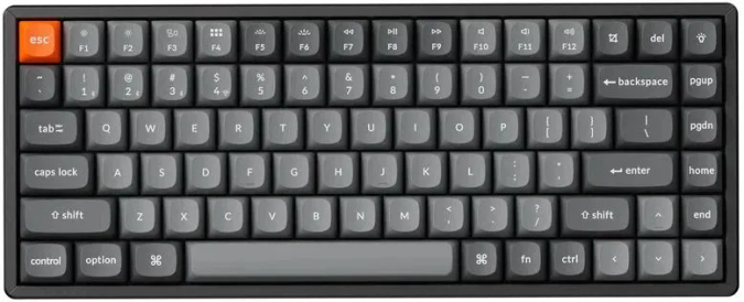 картинка Клавиатура игровая Keychron K2 Max K2M-J1 черный от интернет-магазина itsklad.kz