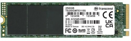 картинка Жесткий диск SSD 250GB Transcend TS250GMTE115S от интернет-магазина itsklad.kz