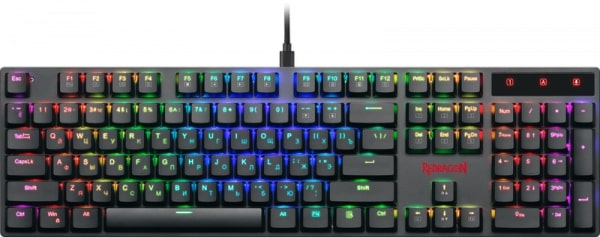 картинка Клавиатура игровая механическая Redragon Apas RGB, черный от интернет-магазина itsklad.kz