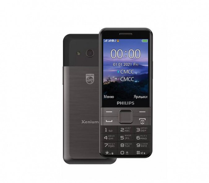 картинка Мобильный телефон Philips Xenium E590 черный от интернет-магазина itsklad.kz