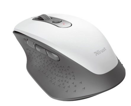 картинка Мышь беспроводная Trust OZAA белый от интернет-магазина itsklad.kz