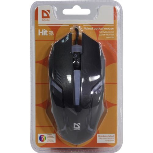картинка Мышь проводная Defender Hit MB-550 черный от интернет-магазина itsklad.kz