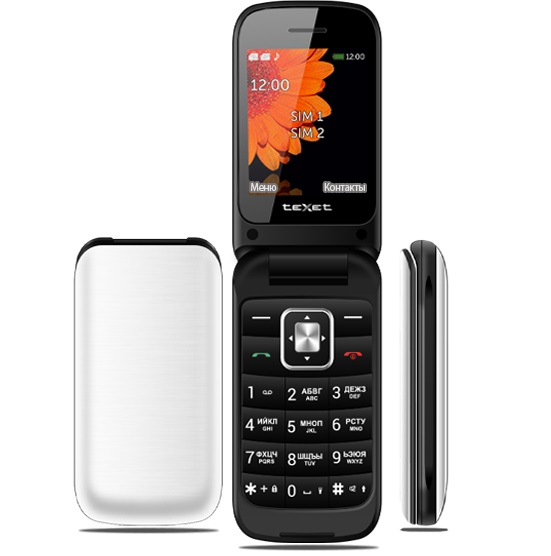 картинка Мобильный телефон Texet TM-422 белый от интернет-магазина itsklad.kz